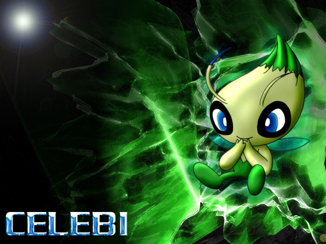 Shiny Celebi by Kenny21