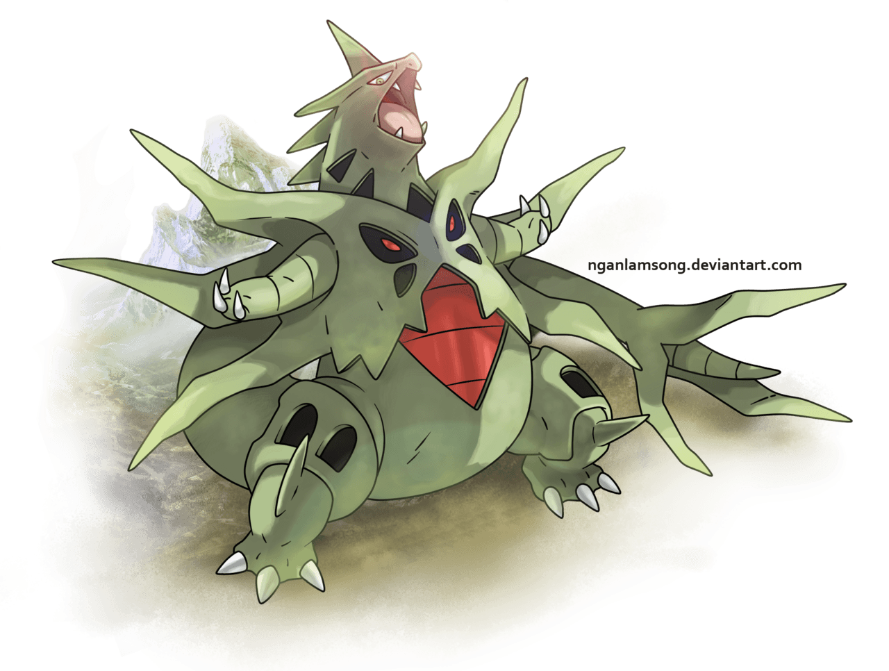 Mega Tyranitar Wallpapers