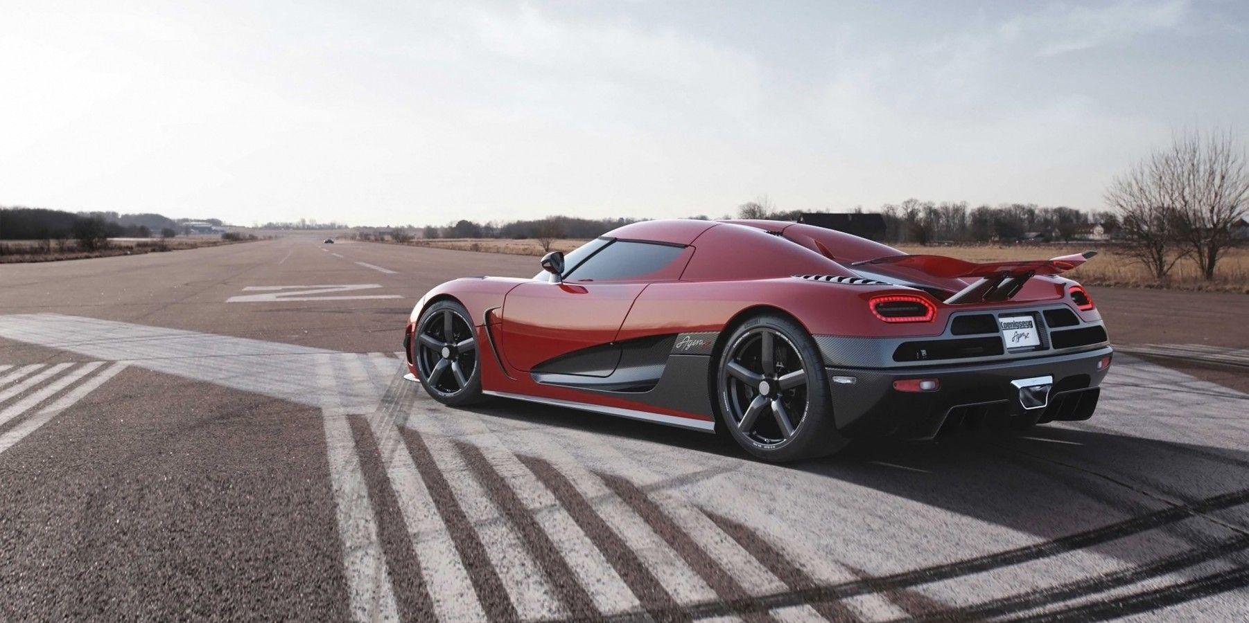 Download Koenigsegg Agera R, Red, Side View, Sport, Cars