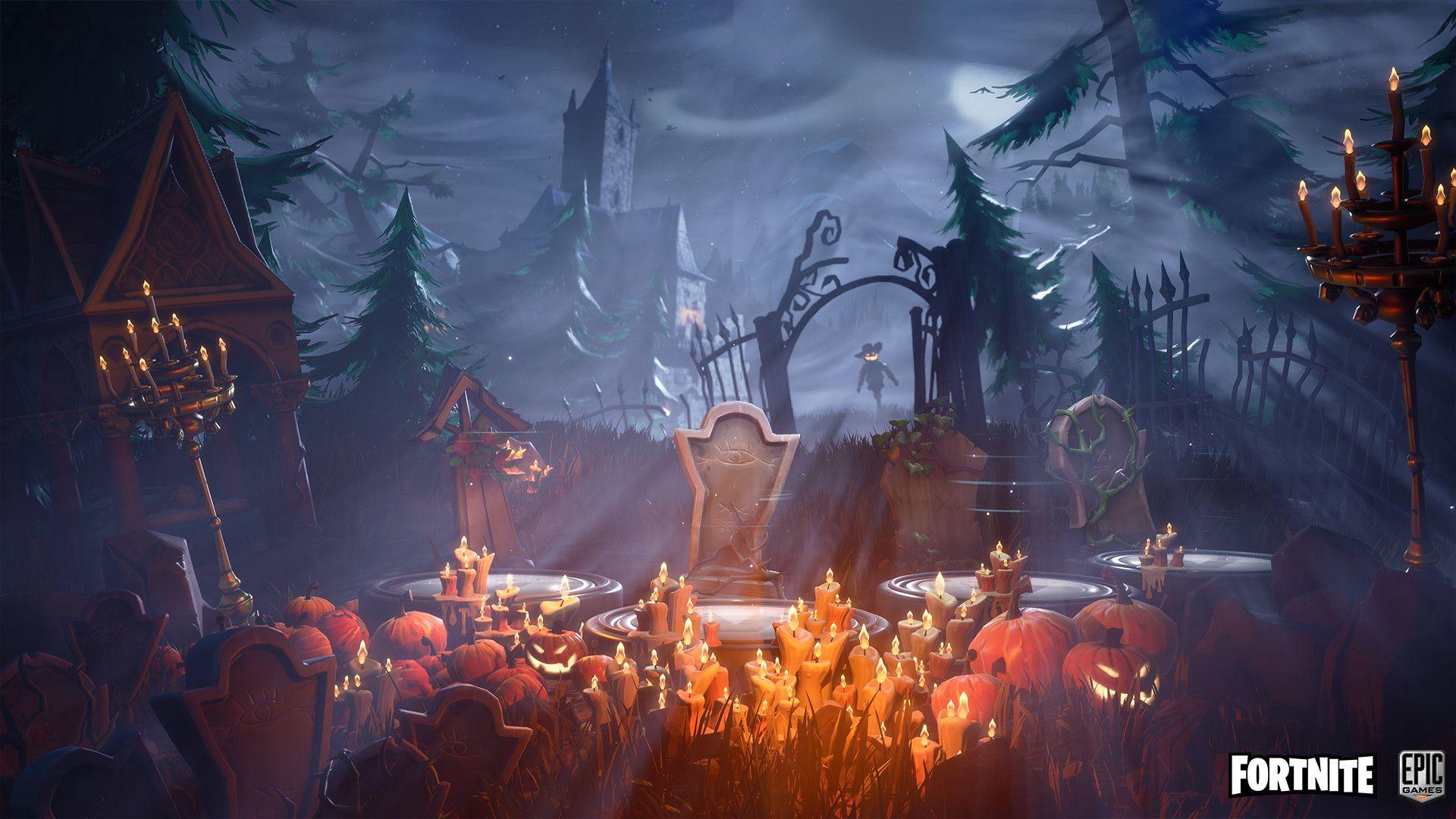 Fortnite Halloween Backgrounds