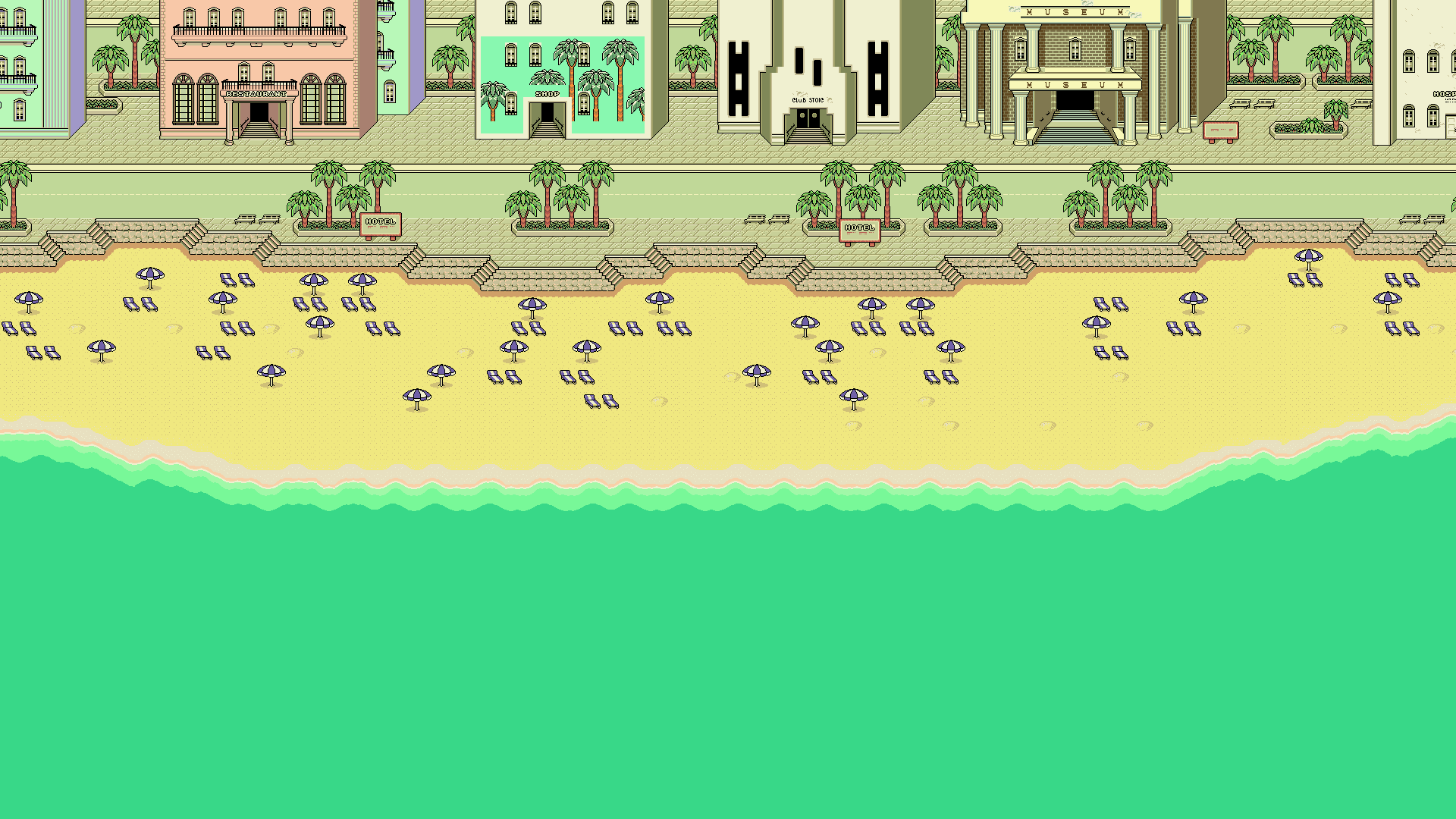 Pin Video Games Beach Rpg Mother Earthbound Pixelart Super