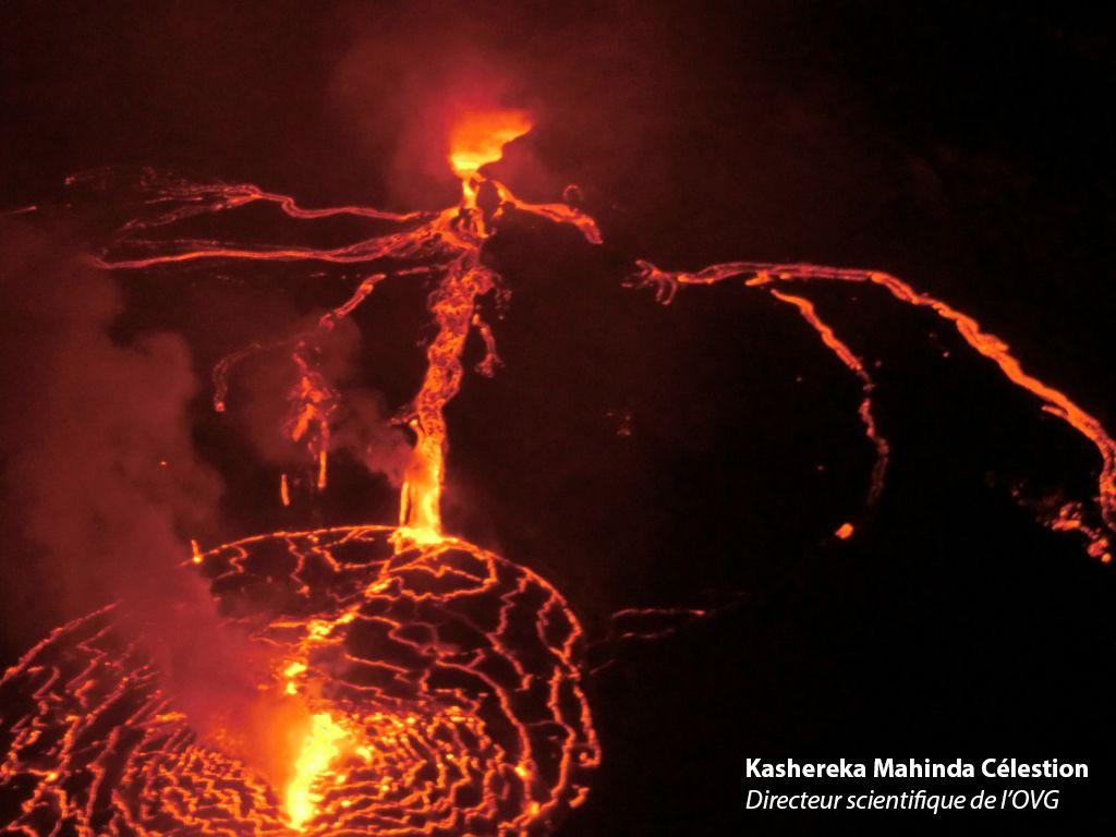 Nyiragongo volcano