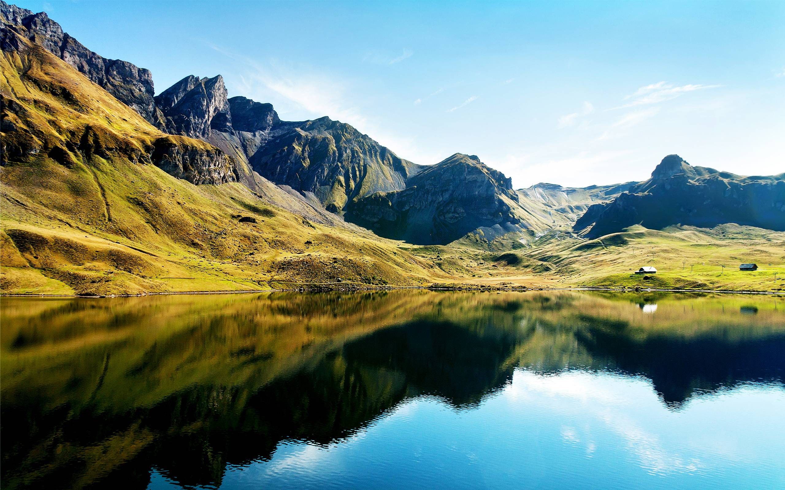 Swiss Alps Lake Exclusive HD Wallpapers