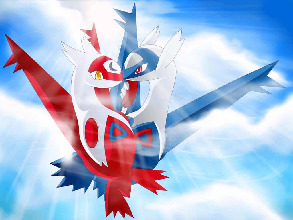 Mega latios and latias wallpapers