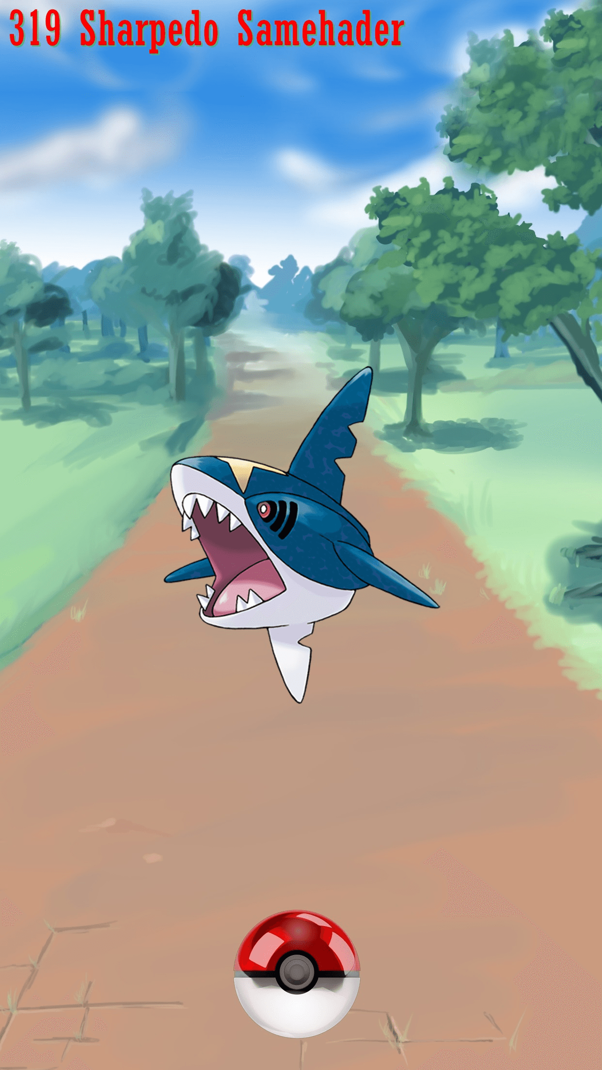 319 Street Pokeball Sharpedo Samehader