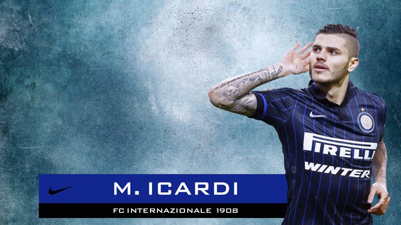 Download Wallpapers Inter, Inter, International, Player, Icardi