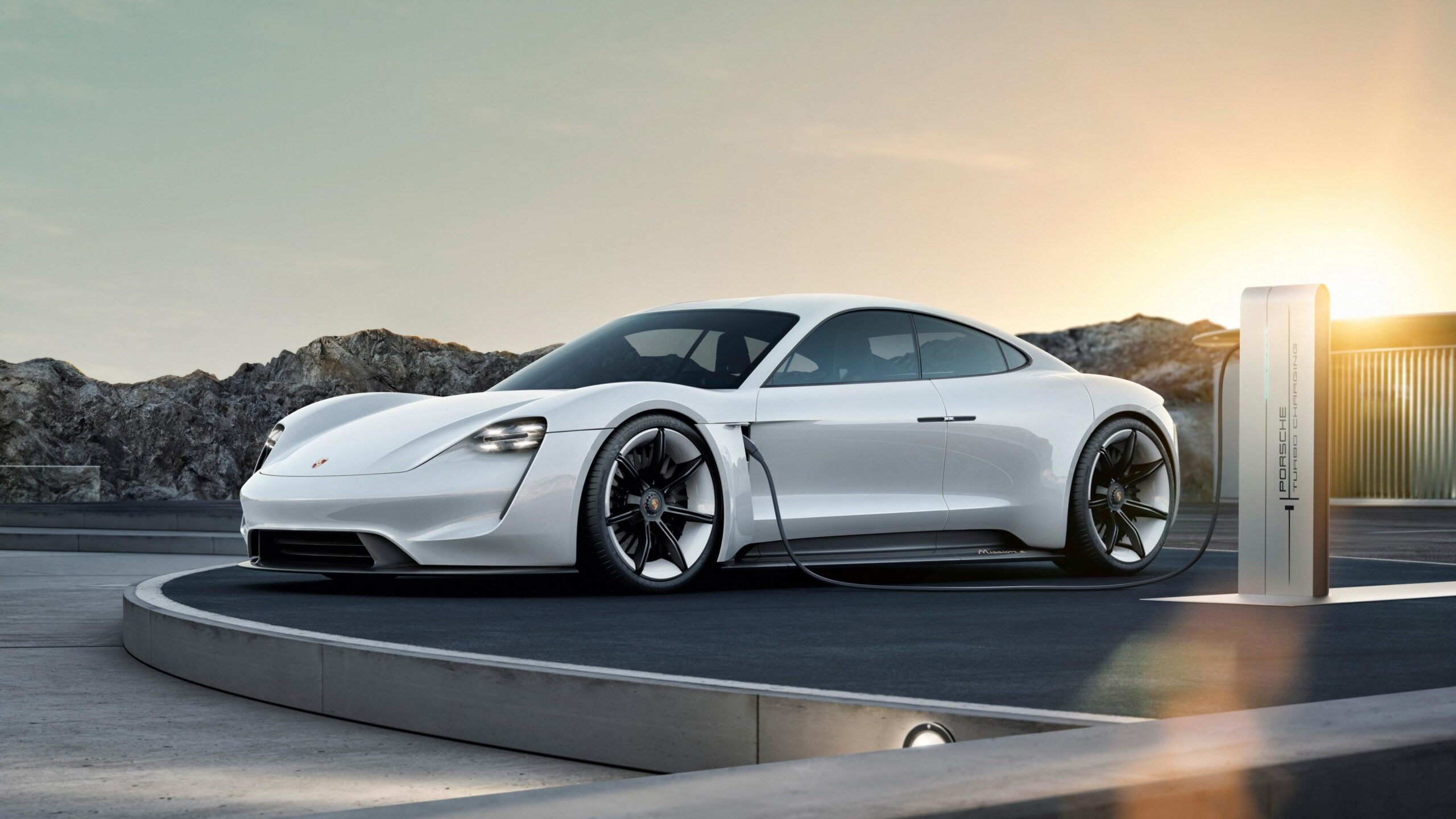 Wallpapers Porsche Taycan, Electric Car, supercar, 2020 Cars, 4K