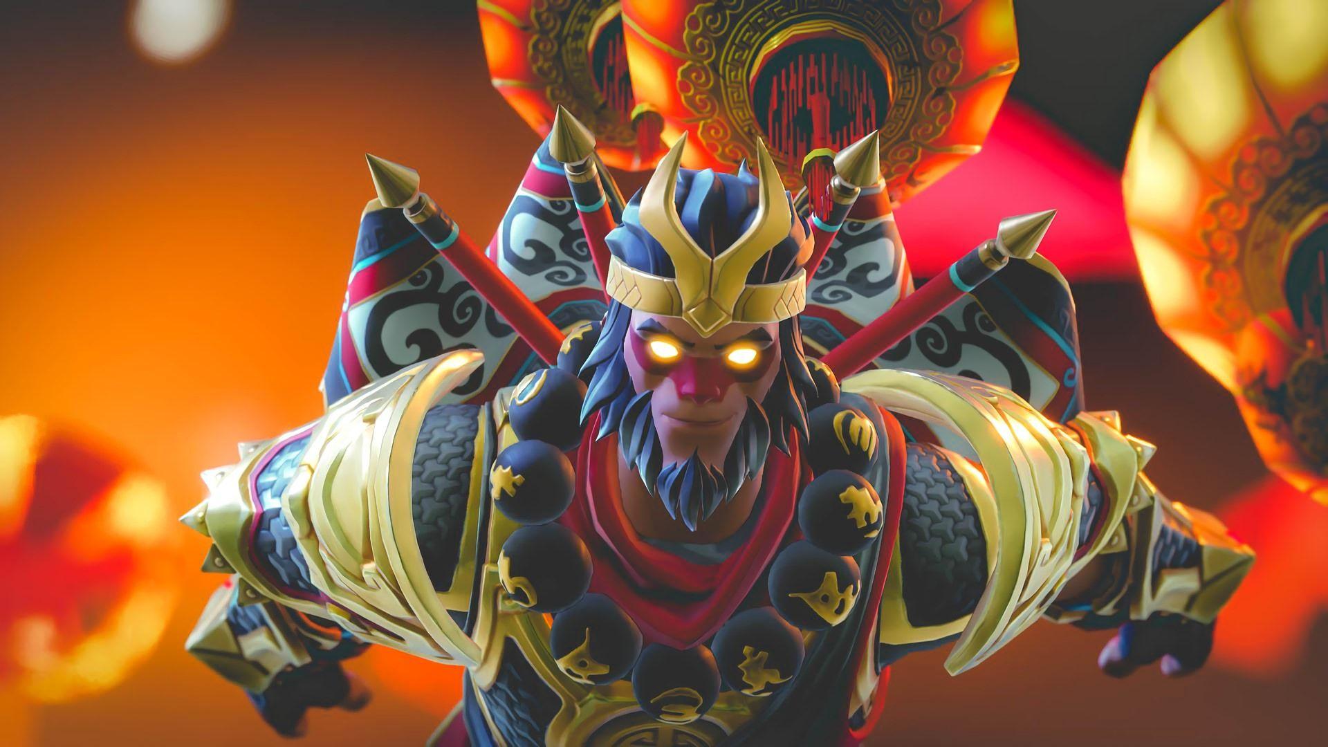 9 Best Free Fortnite Wukong Wallpapers