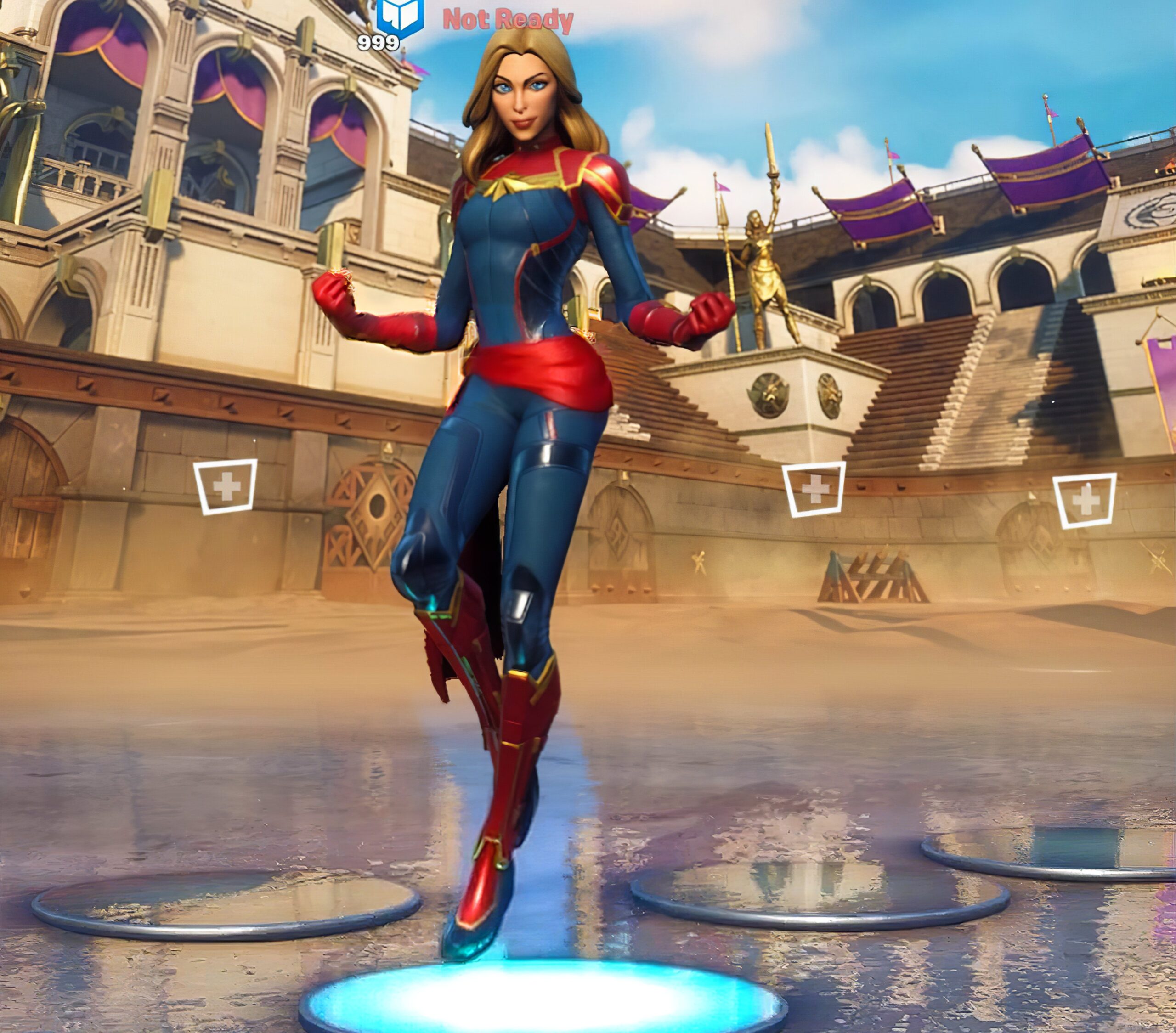 Captain Marvel Fortnite wallpapers