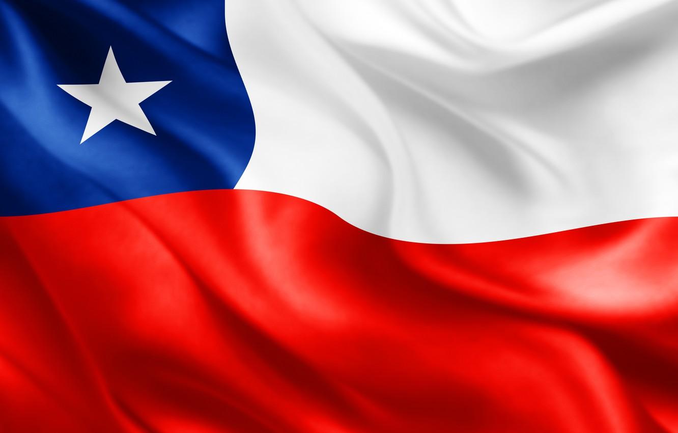 Wallpapers background, star, flag, star, fon, flag, Chile, chile