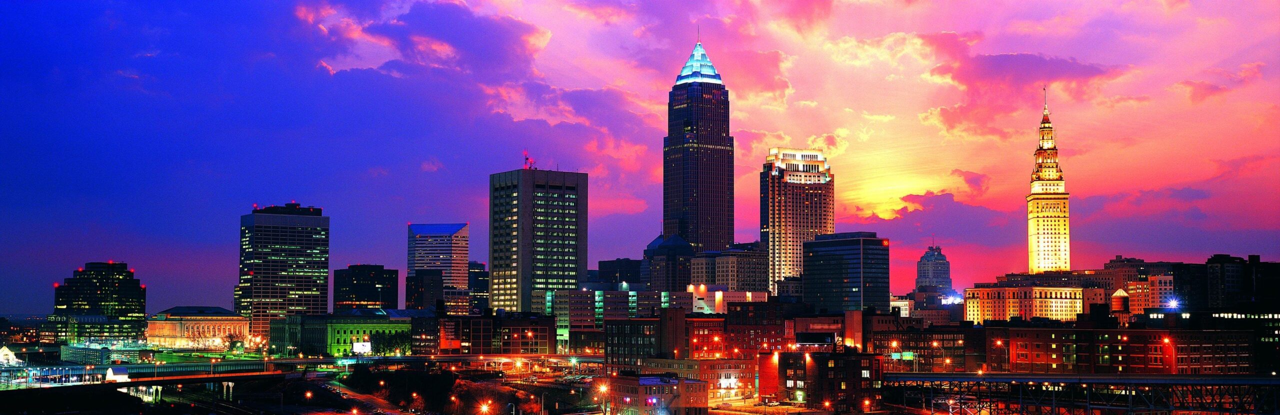 usa ohio cleveland city town HD wallpapers