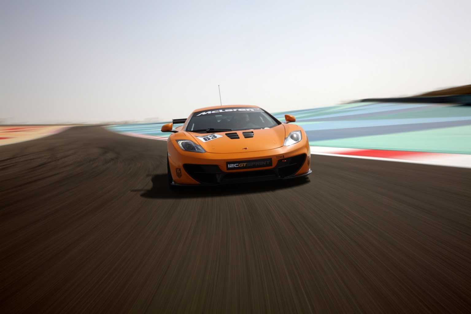 McLaren 12C GT Sprint Track