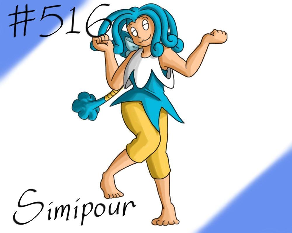 Pokemon Gijinka Project 516 Simipour by JinchuurikiHunter