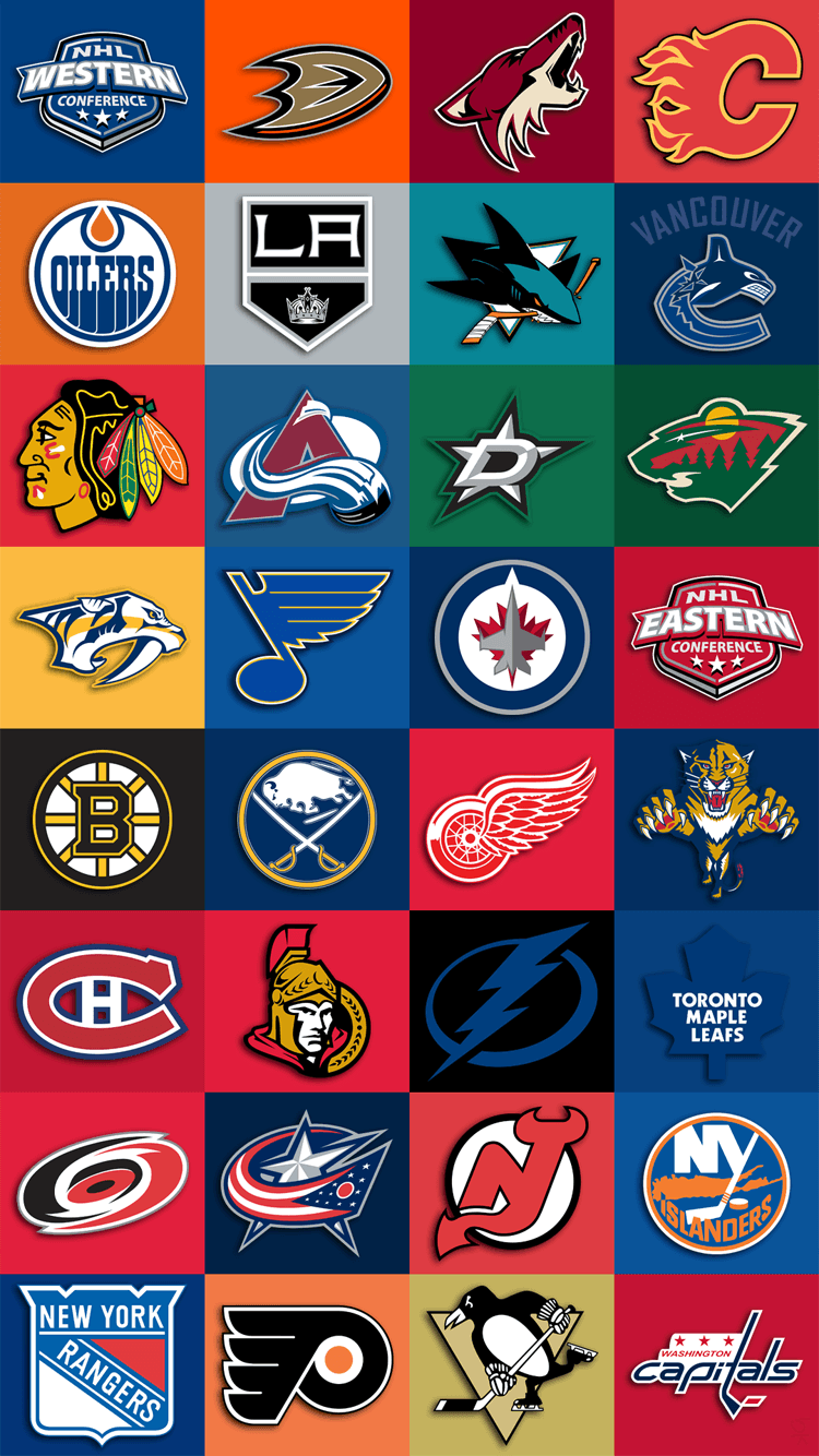 Nhl équipe Logos Iphone Wallpapers