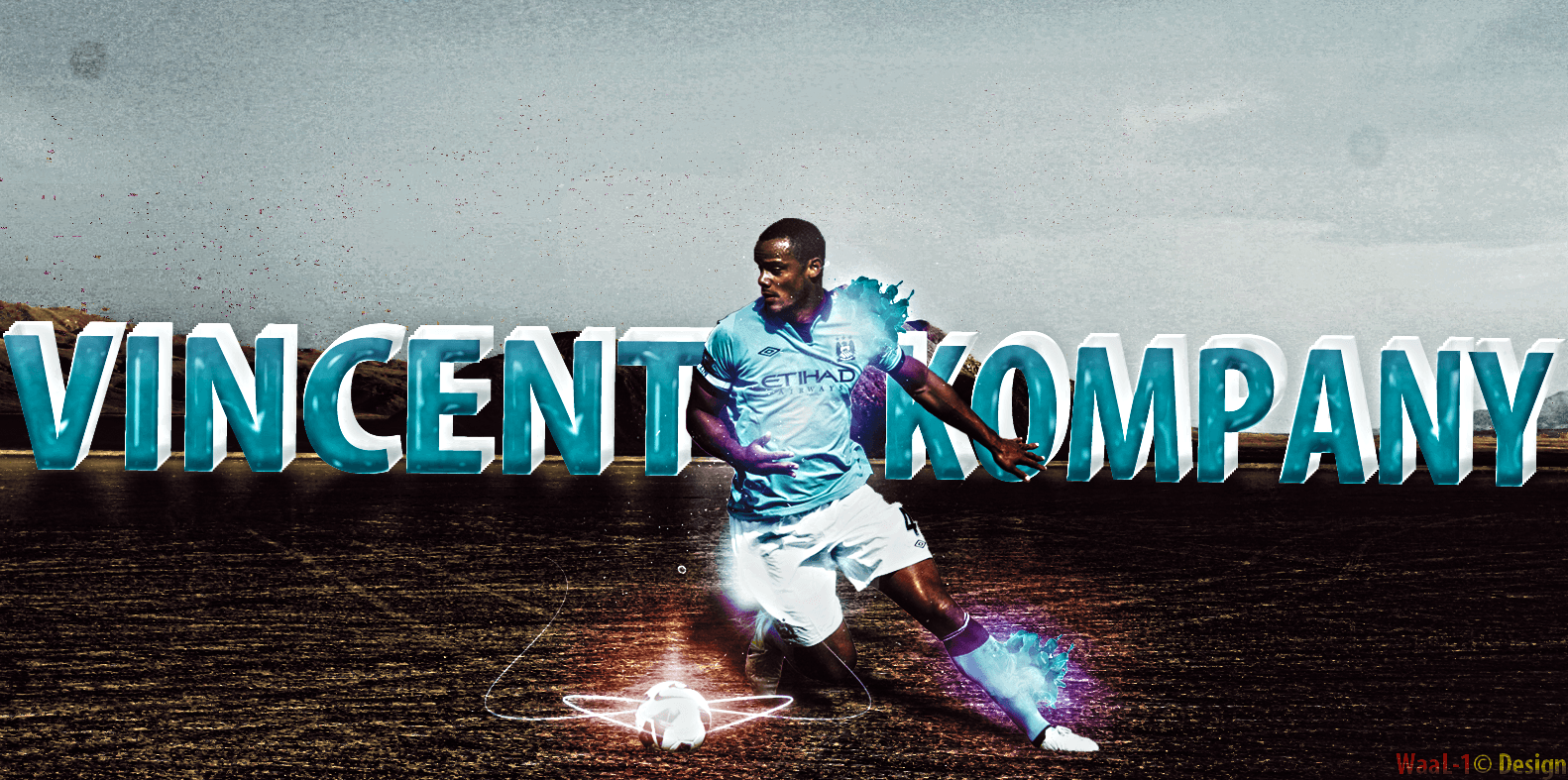 Vincent Kompany Wallpapers 2014 by WaaaLi