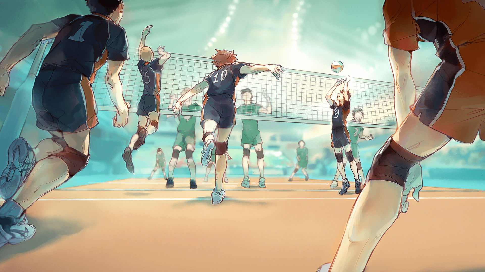 Hinata Shouyou, Ryūnosuke, Daichi,