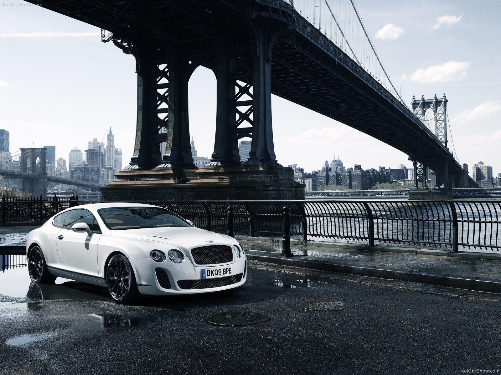 Wallpapers For > White Bentley Wallpapers