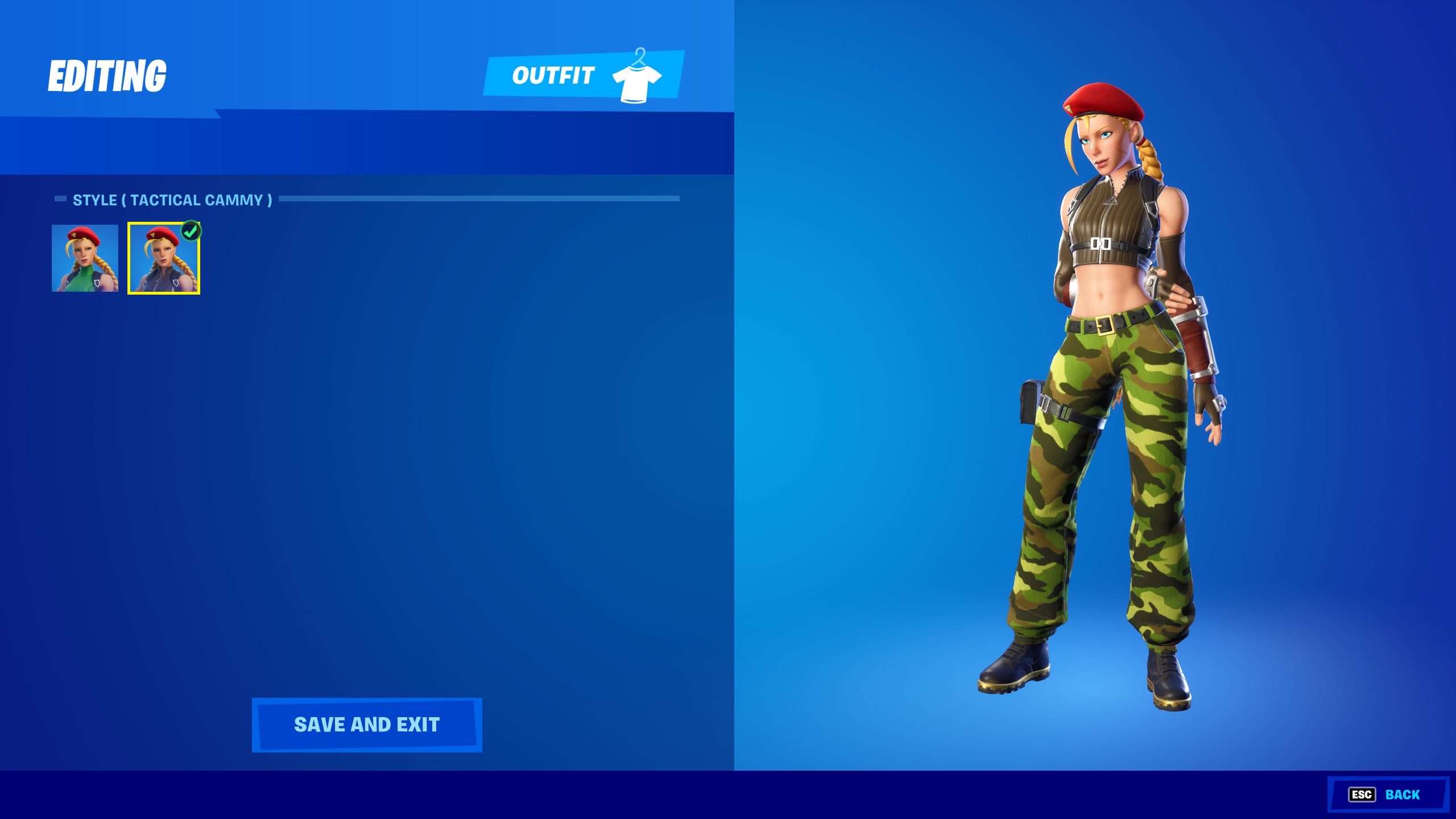 Cammy Fortnite wallpapers