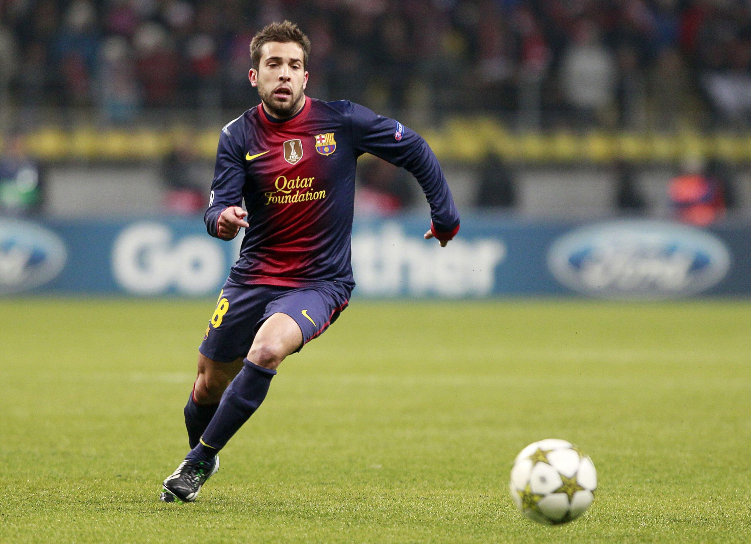 The player of Barcelona Jordi Alba wallpapers and image