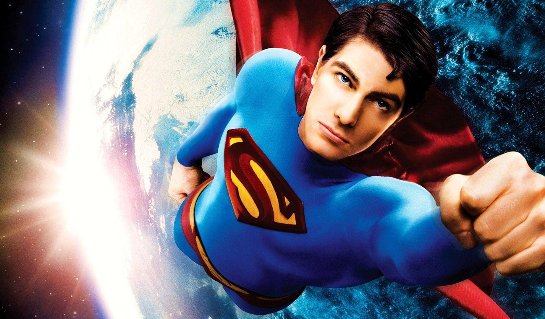 Superman Returns Cartoon Image for Tablet