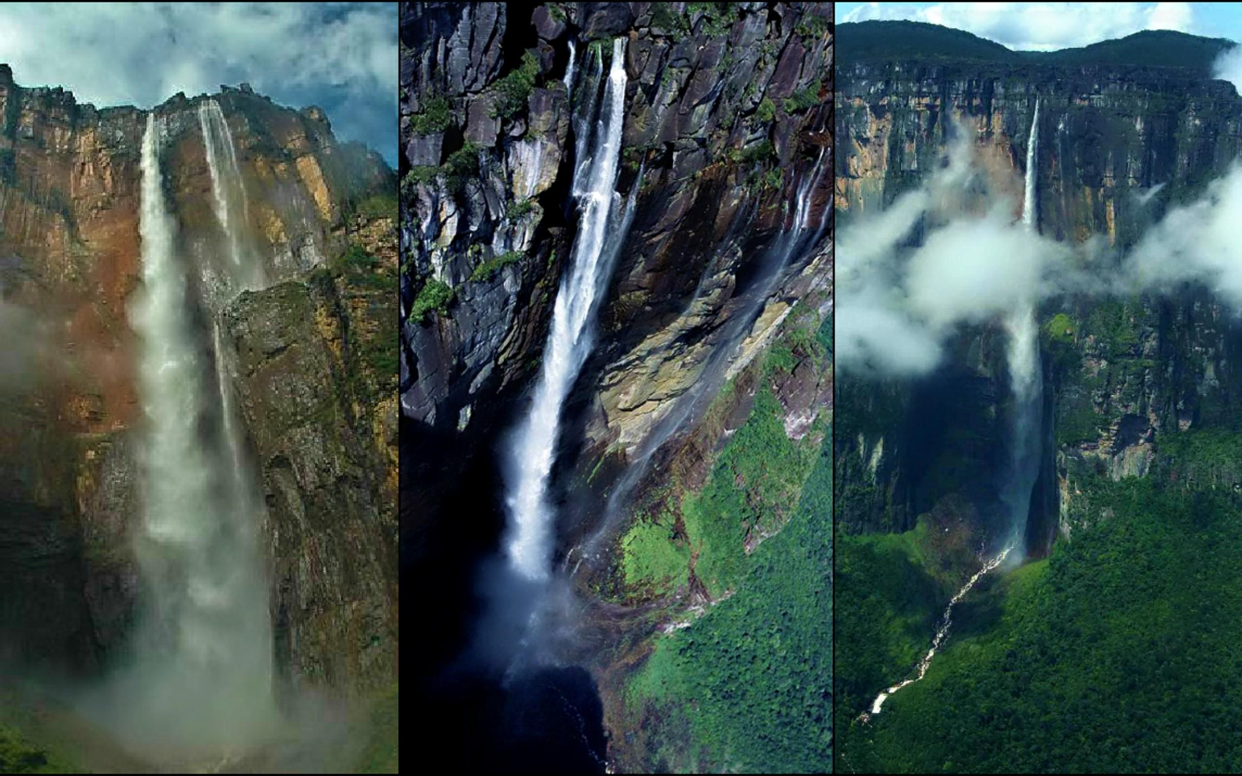 Angel falls multiple views wallpapers