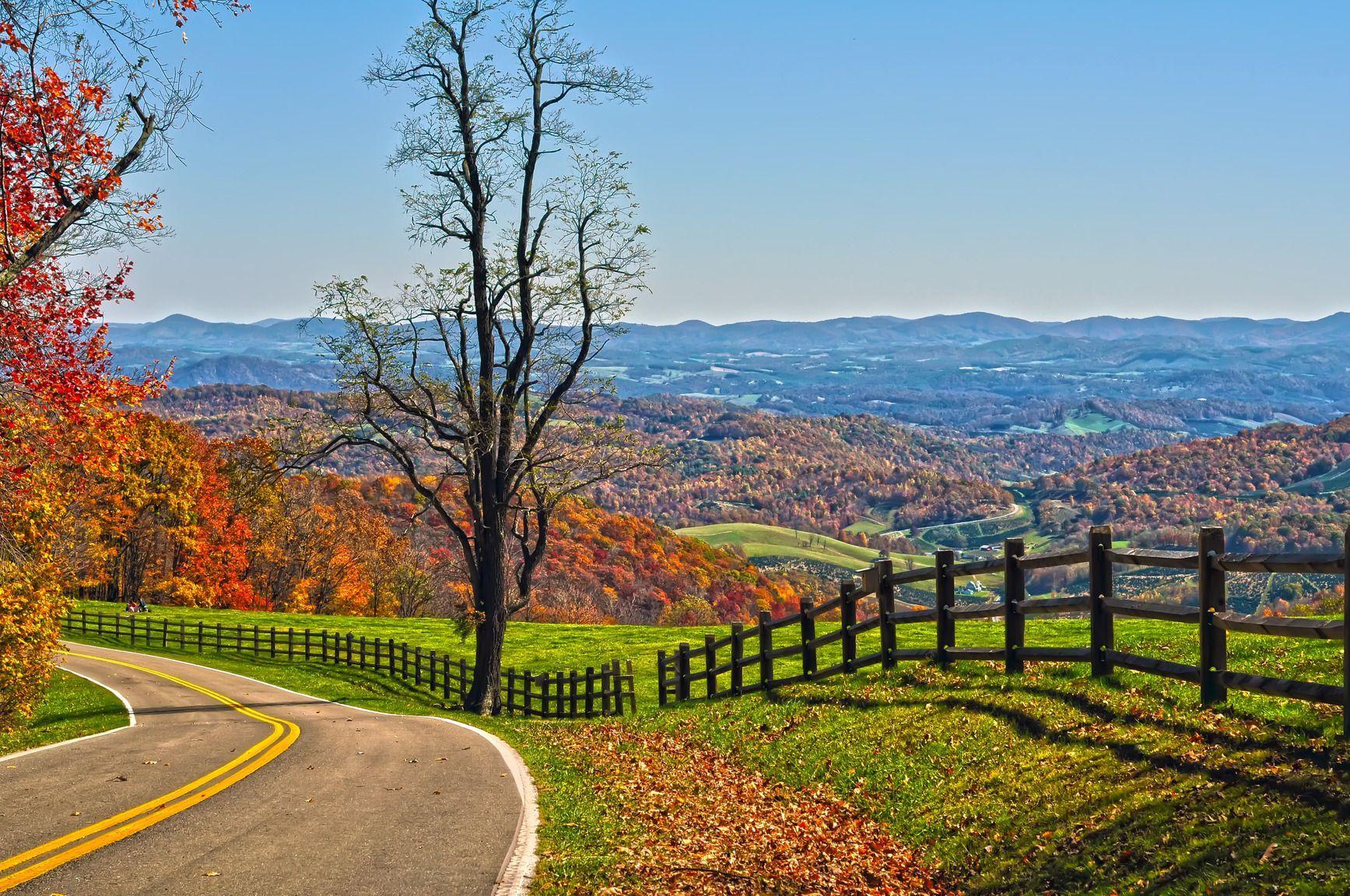 Free Blue Ridge Parkway, Virginia 1080p Wallpapers