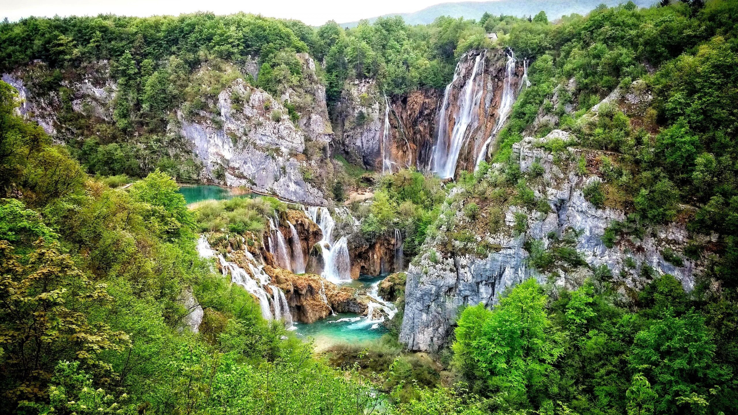 Waterfalls At Plitvice Lakes National Park ⛰ Wallpapers