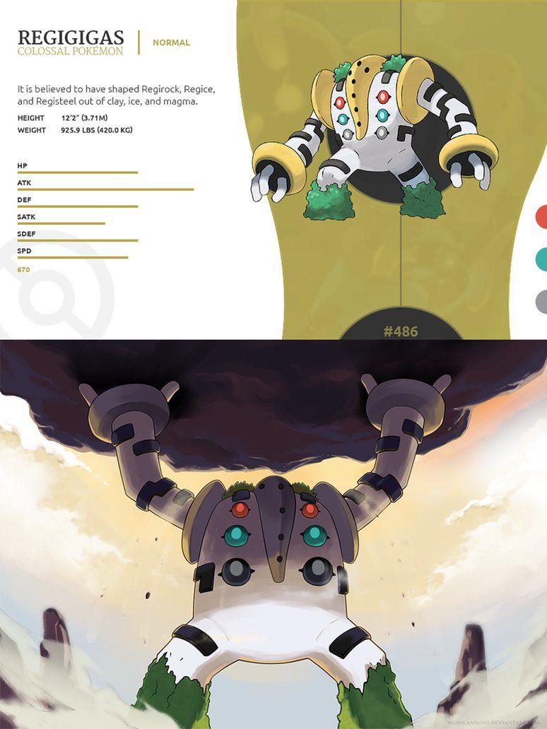 Regigigas Pokemon Db Image