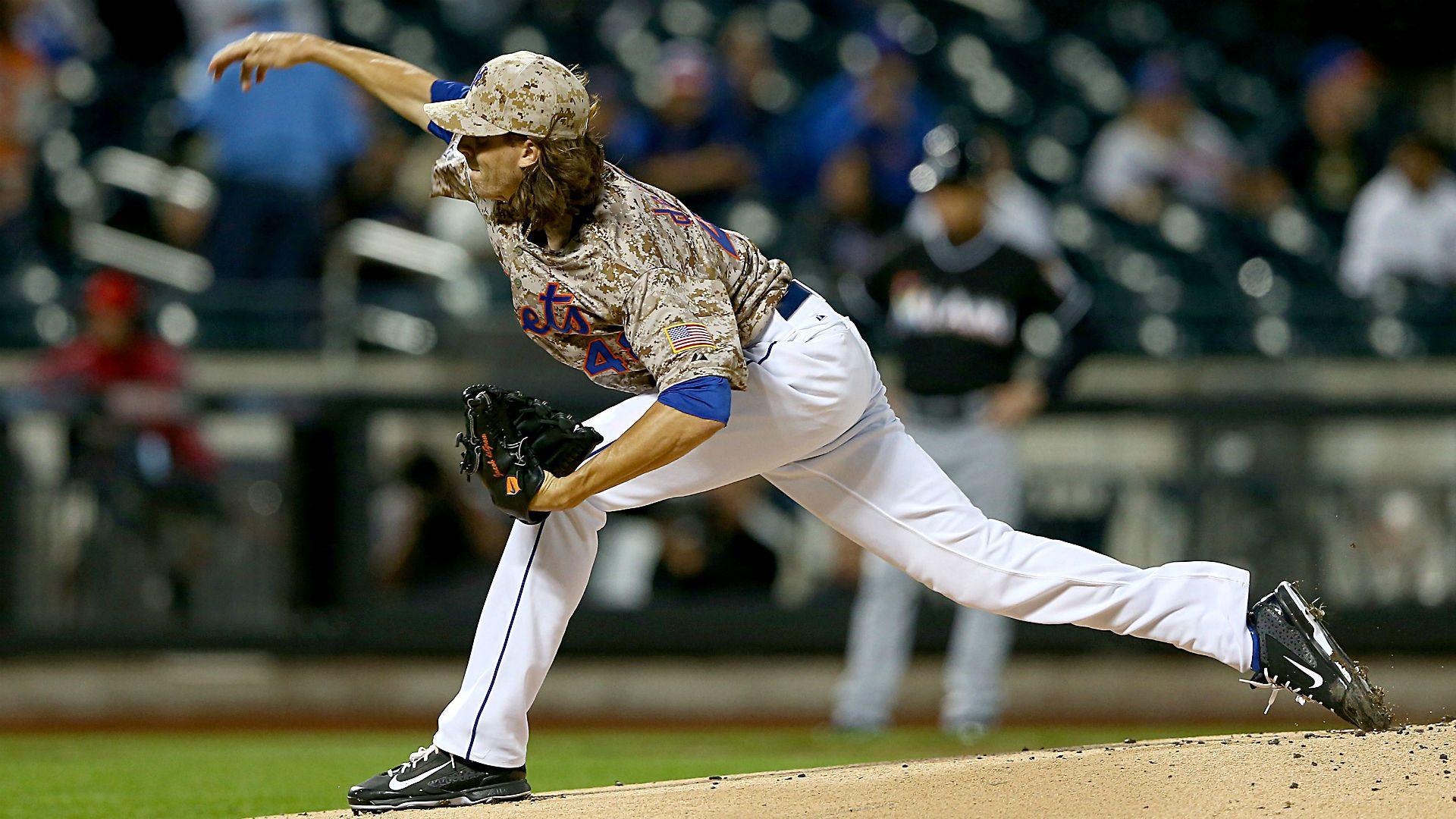 Mets’ Jacob deGrom ties MLB mark; 8 Ks in row to begin game