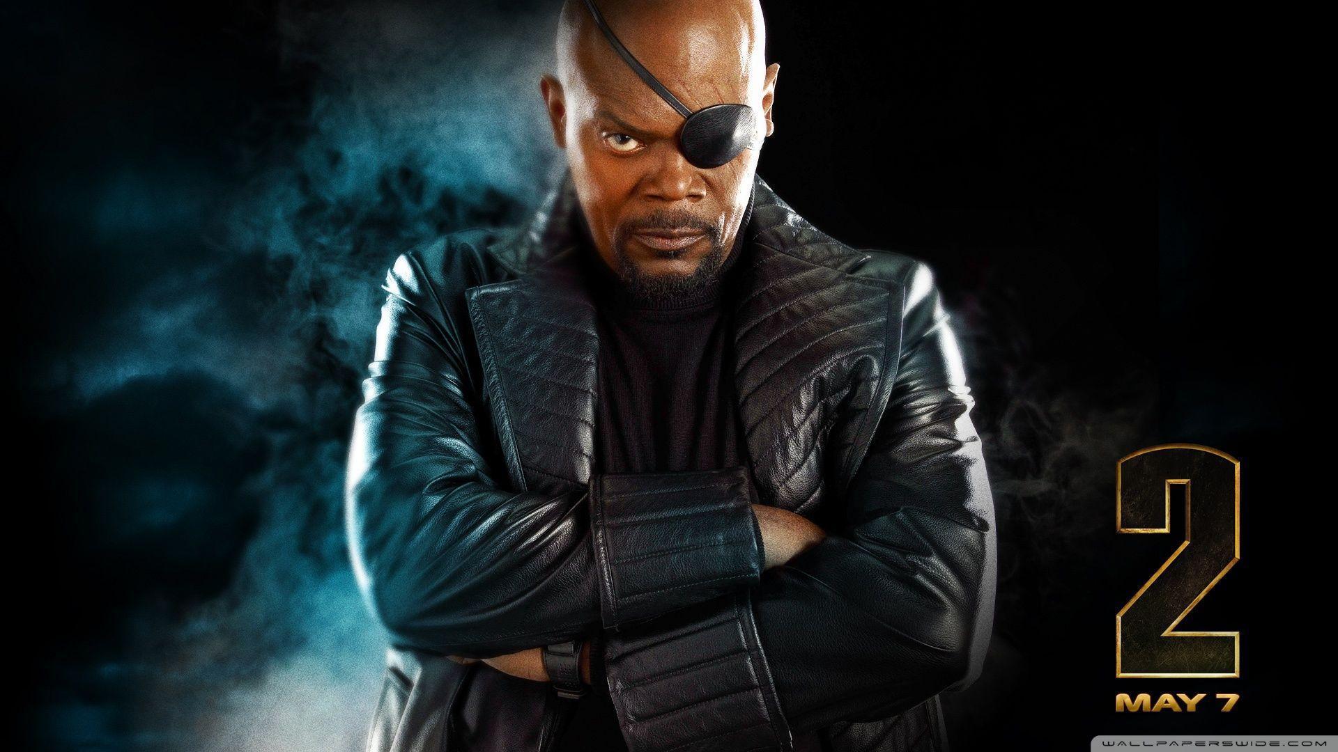 Nick Fury, Iron Man 2 HD desktop wallpapers : Widescreen : High