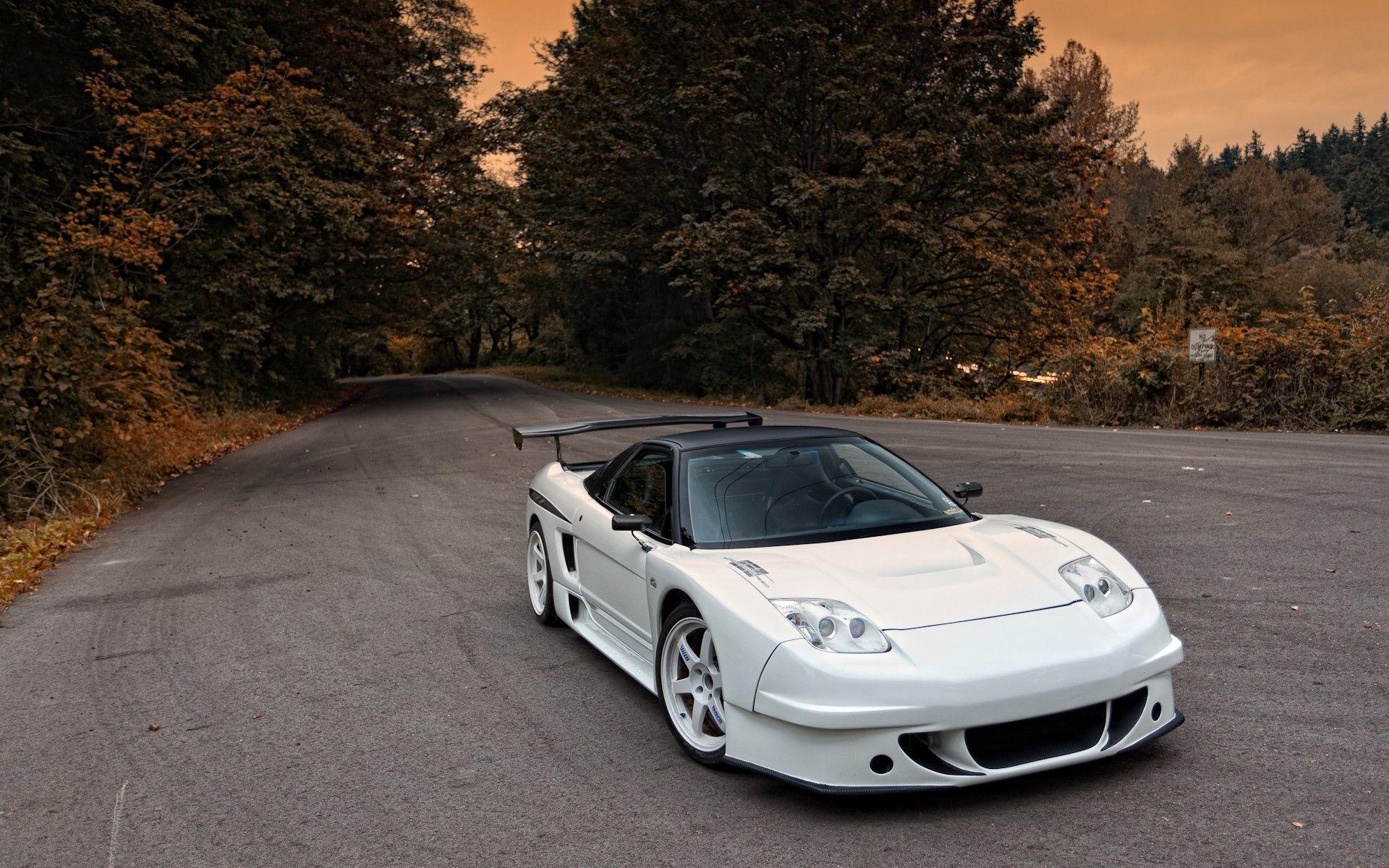 cool Honda NSX tuning white cars jdm