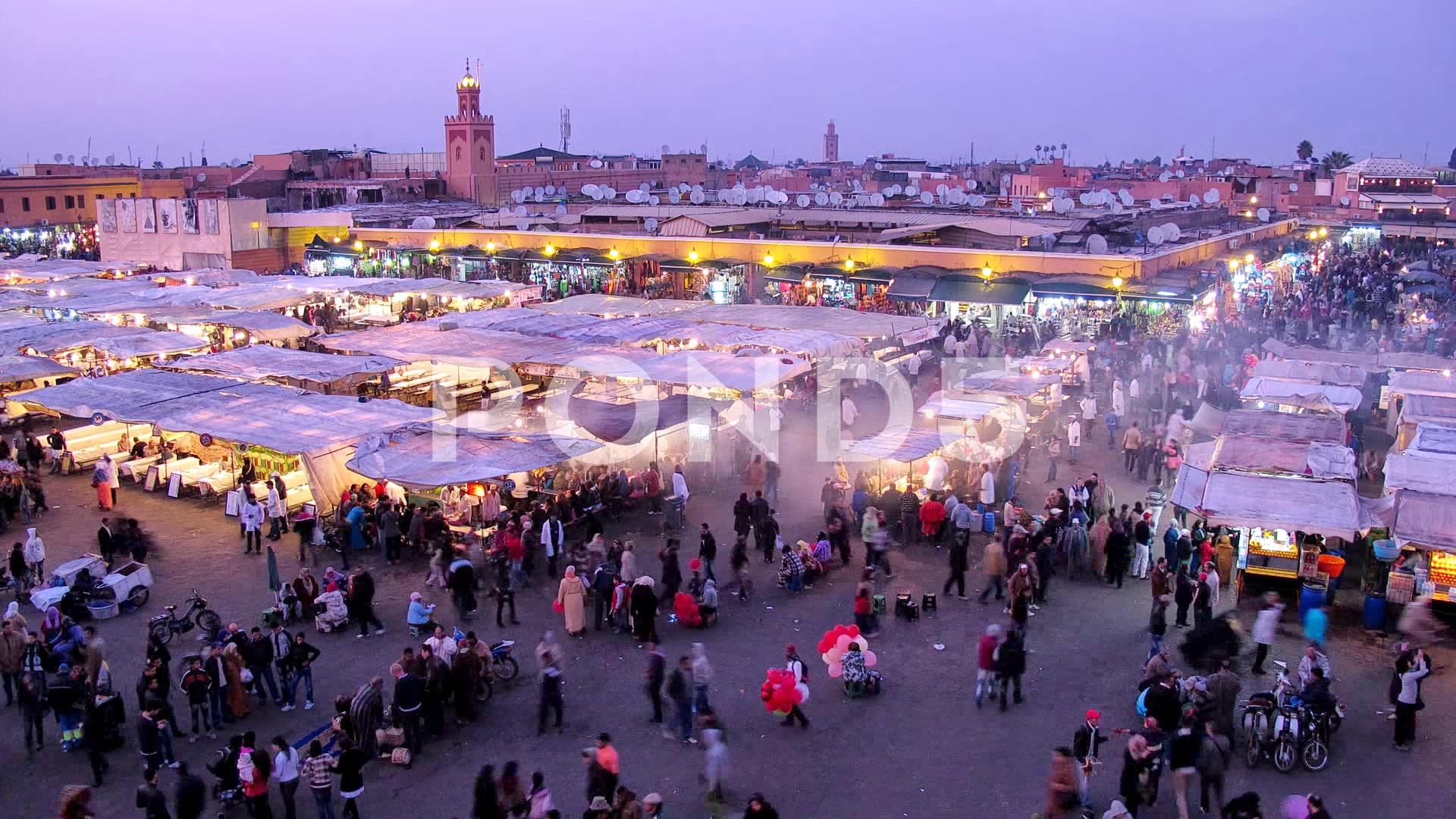 Timelapse on Jemaa el