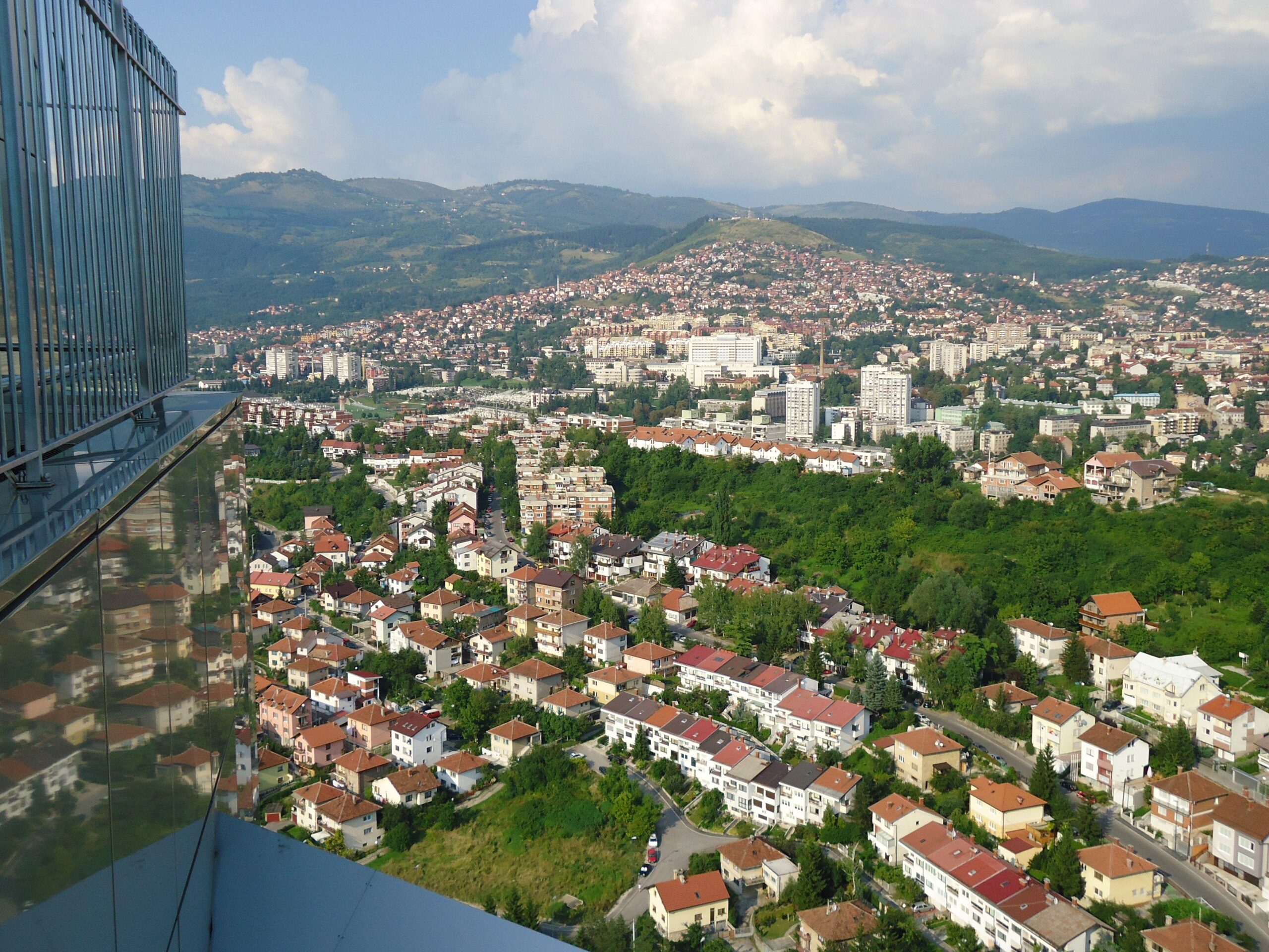 Other: Sarajevo Bosnia Avaz City Photo for HD 16:9 High Definition