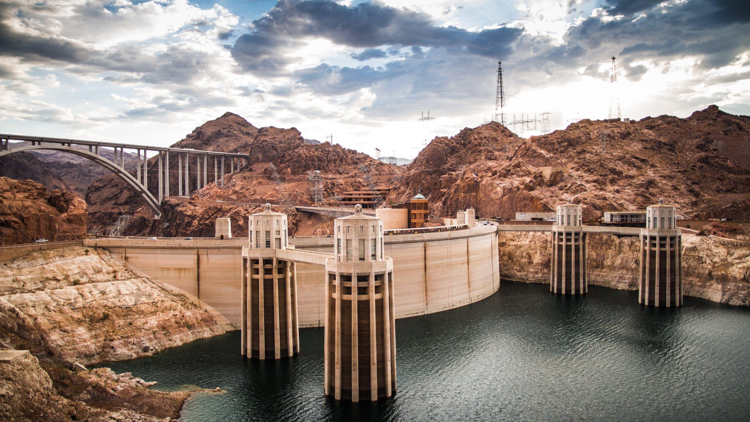 Hoover Dam on Colorado River