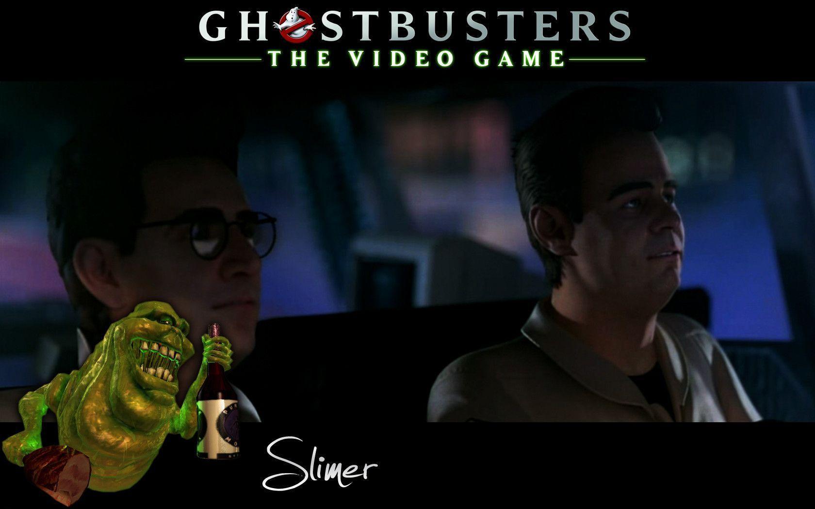 Ghostbusters Video Game Desktop Wallpapers Slimer – Zippy Gamer