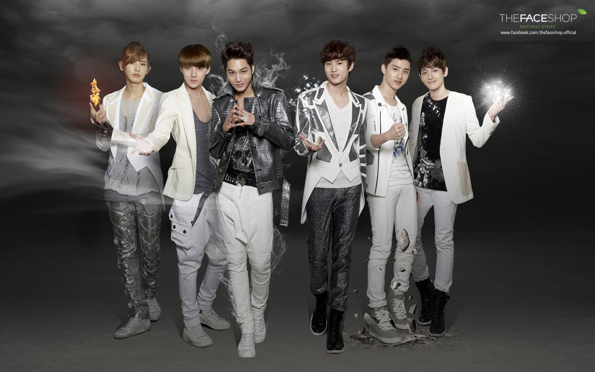 Download Exo For The Face Shop Kpop Wallpapers