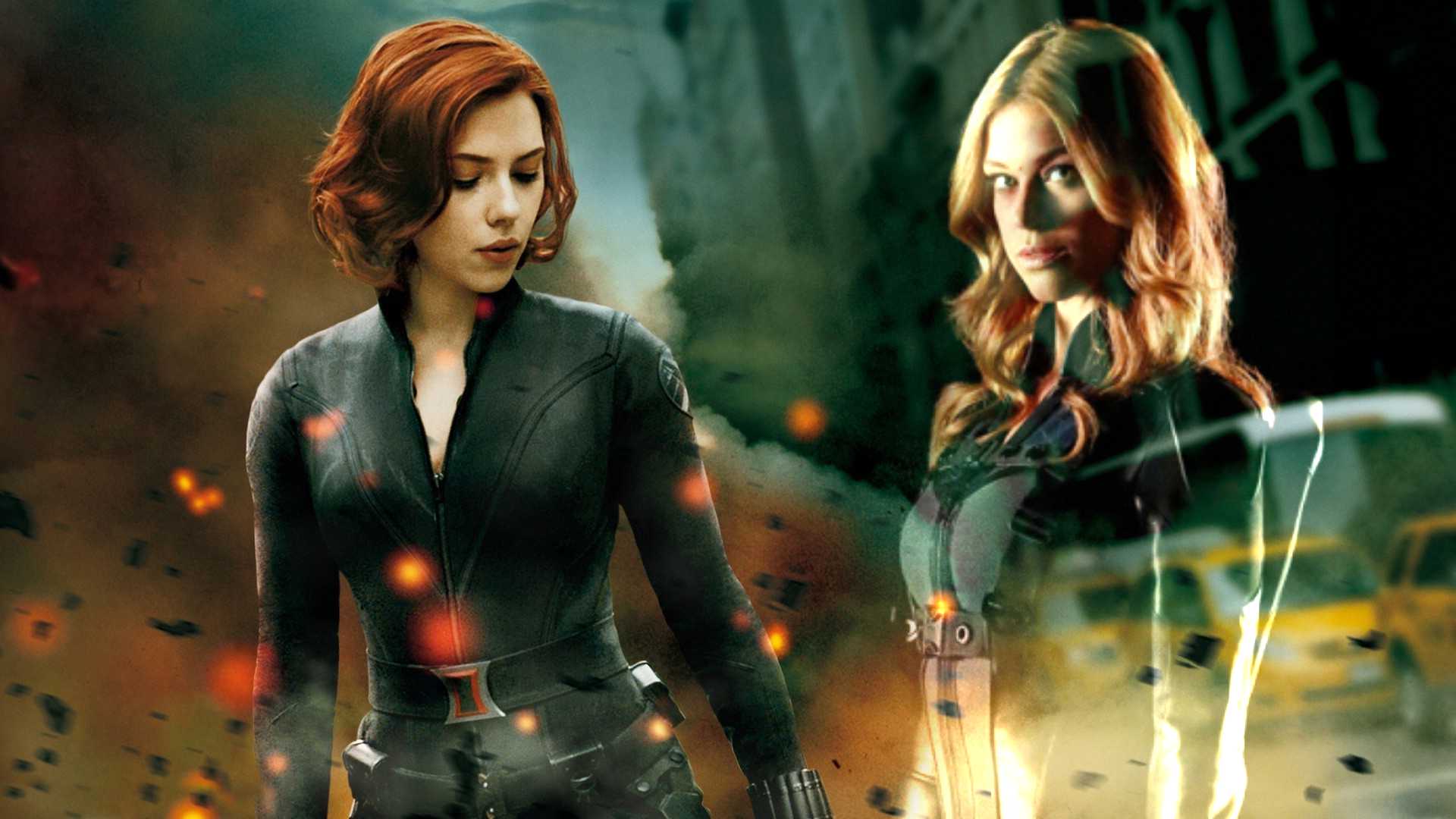 ADRIANNE PALICKI Dreams of Mockingbird Fighting Beside Black Widow