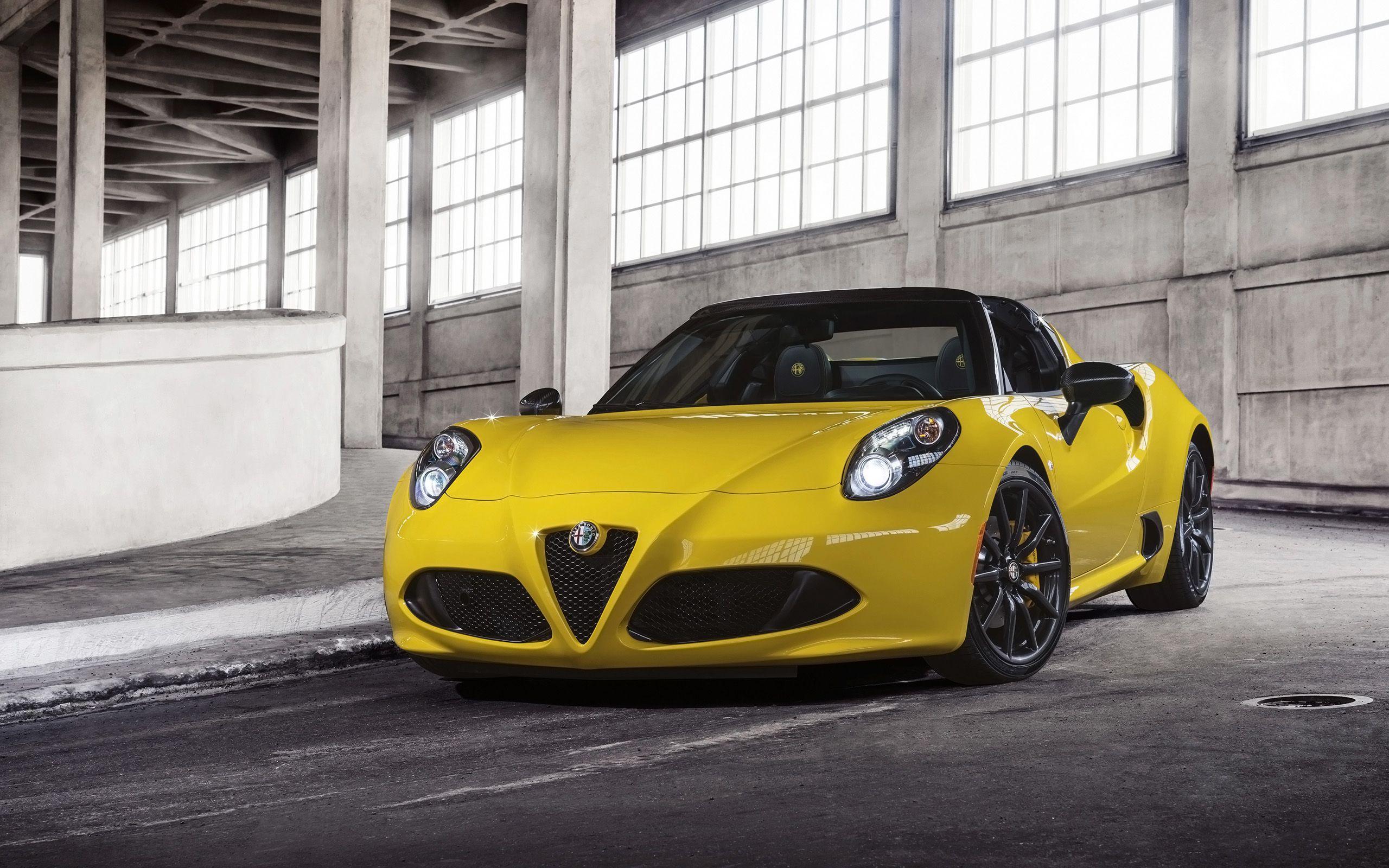 2015 Alfa Romeo 4C Spider Wallpapers