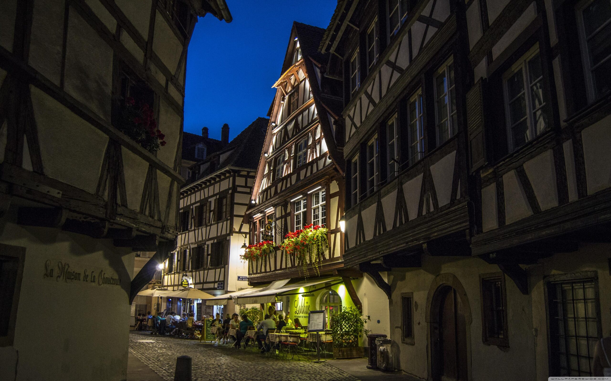 Restaurant in Strasbourg ❤ 4K HD Desktop Wallpapers for 4K Ultra HD