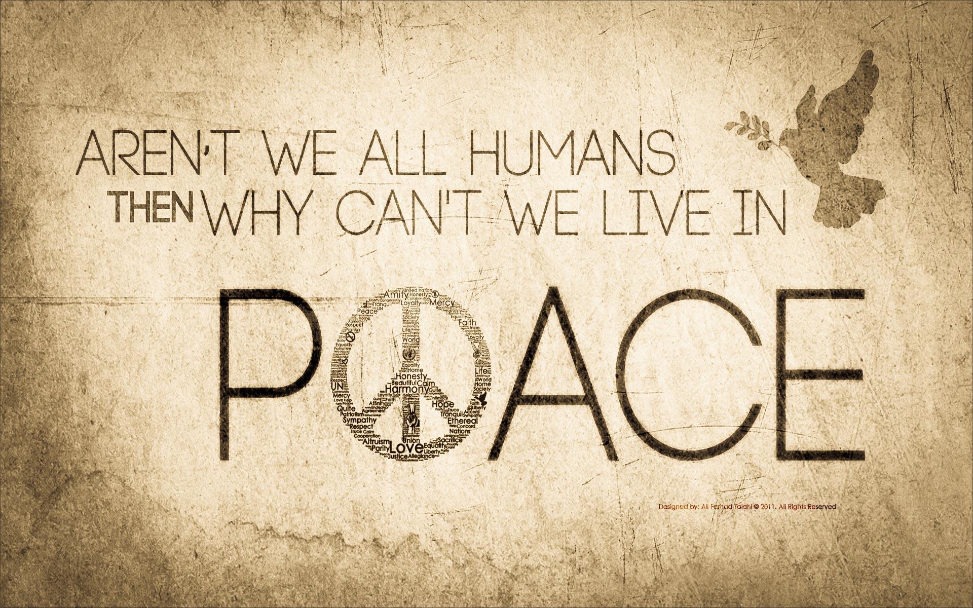 Wallpapers For > Peace Backgrounds For Computer