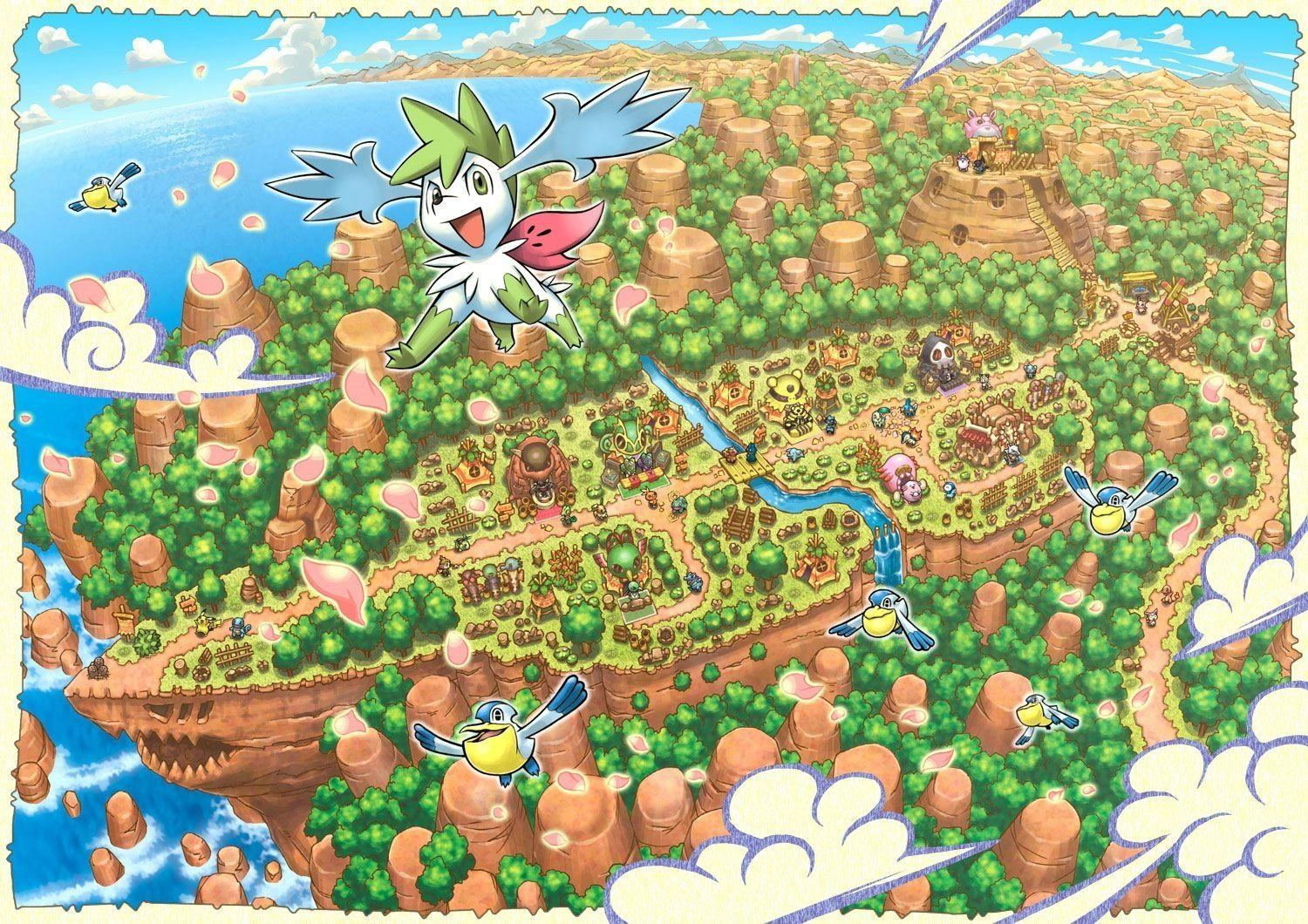 Pokemon Mystery Dungeon image Explore of Sky