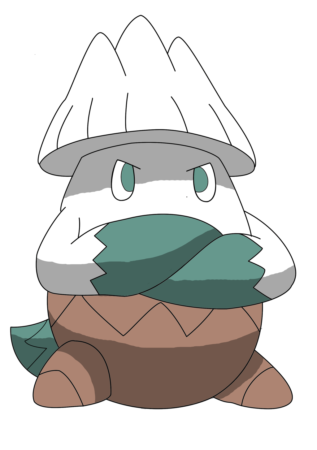 Sinnoh Style: Snover by Ajonesxd