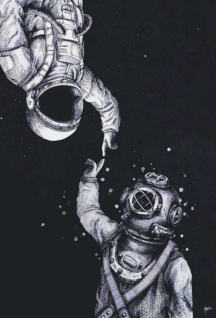 25+ best ideas about Astronaut wallpapers