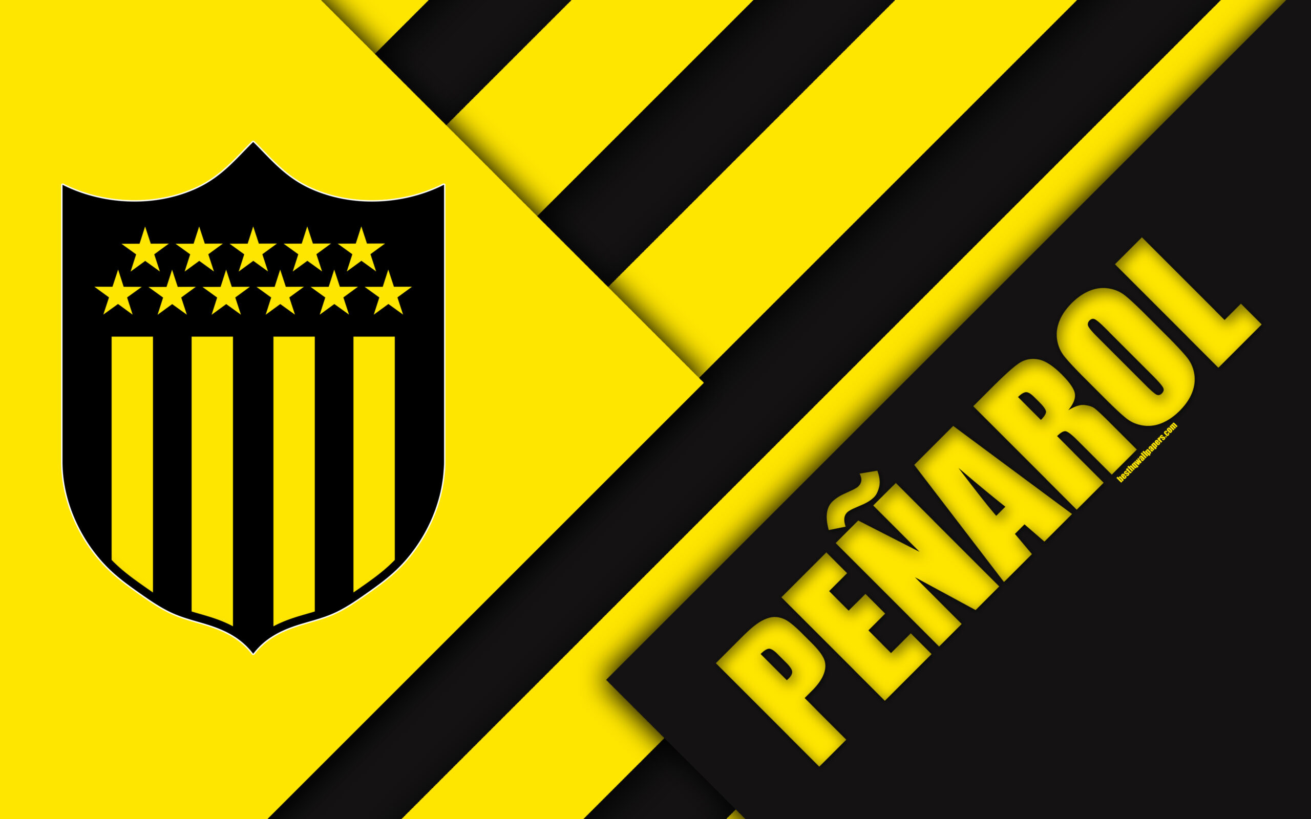 Download wallpapers Club Atletico Penarol, 4k, Uruguayan football