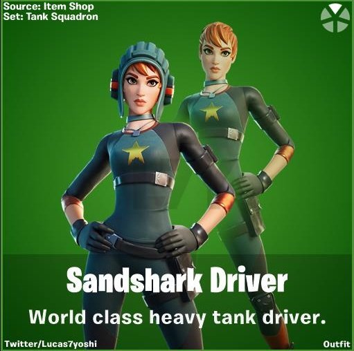 Sandshark Driver Fortnite wallpapers