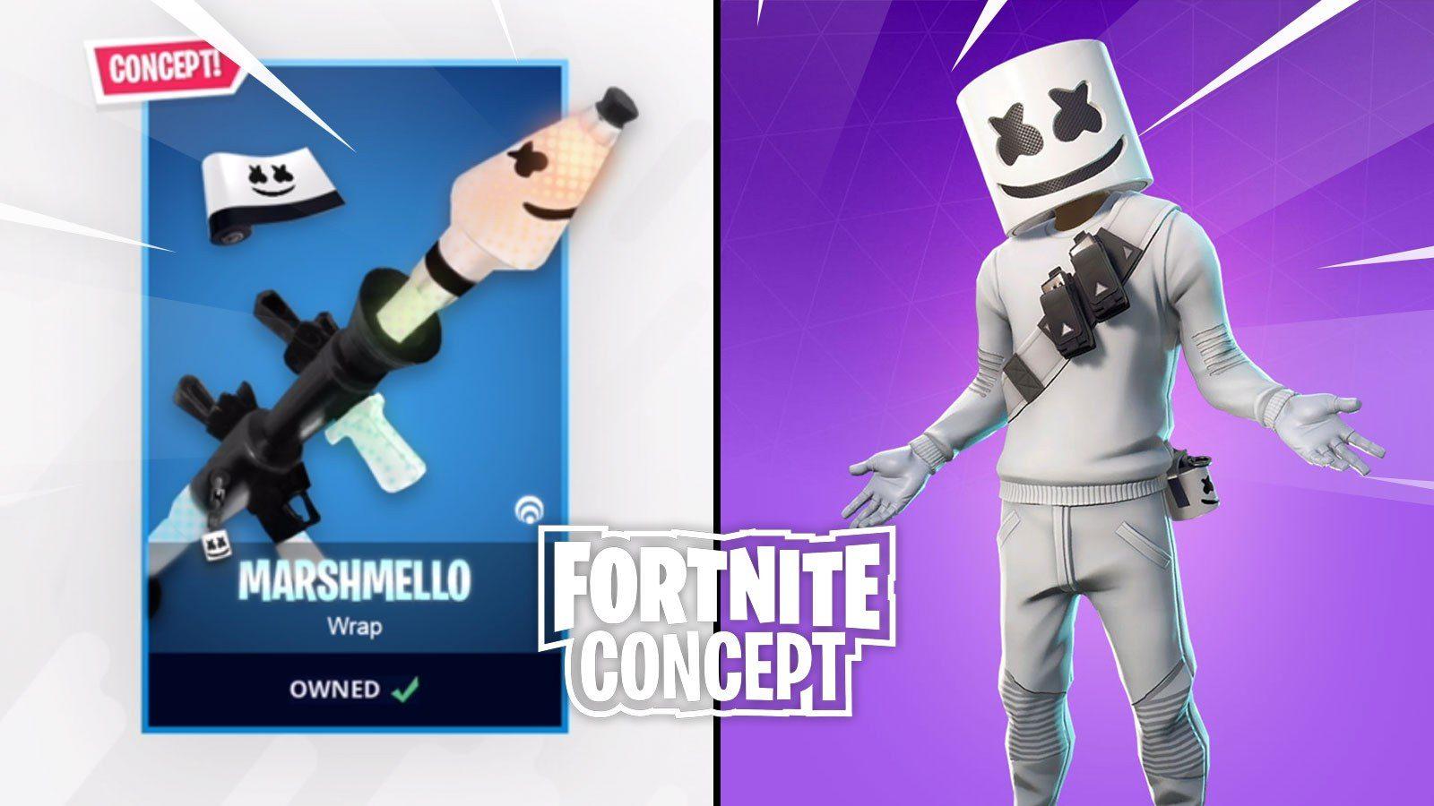 Marshmello Fortnite wallpapers