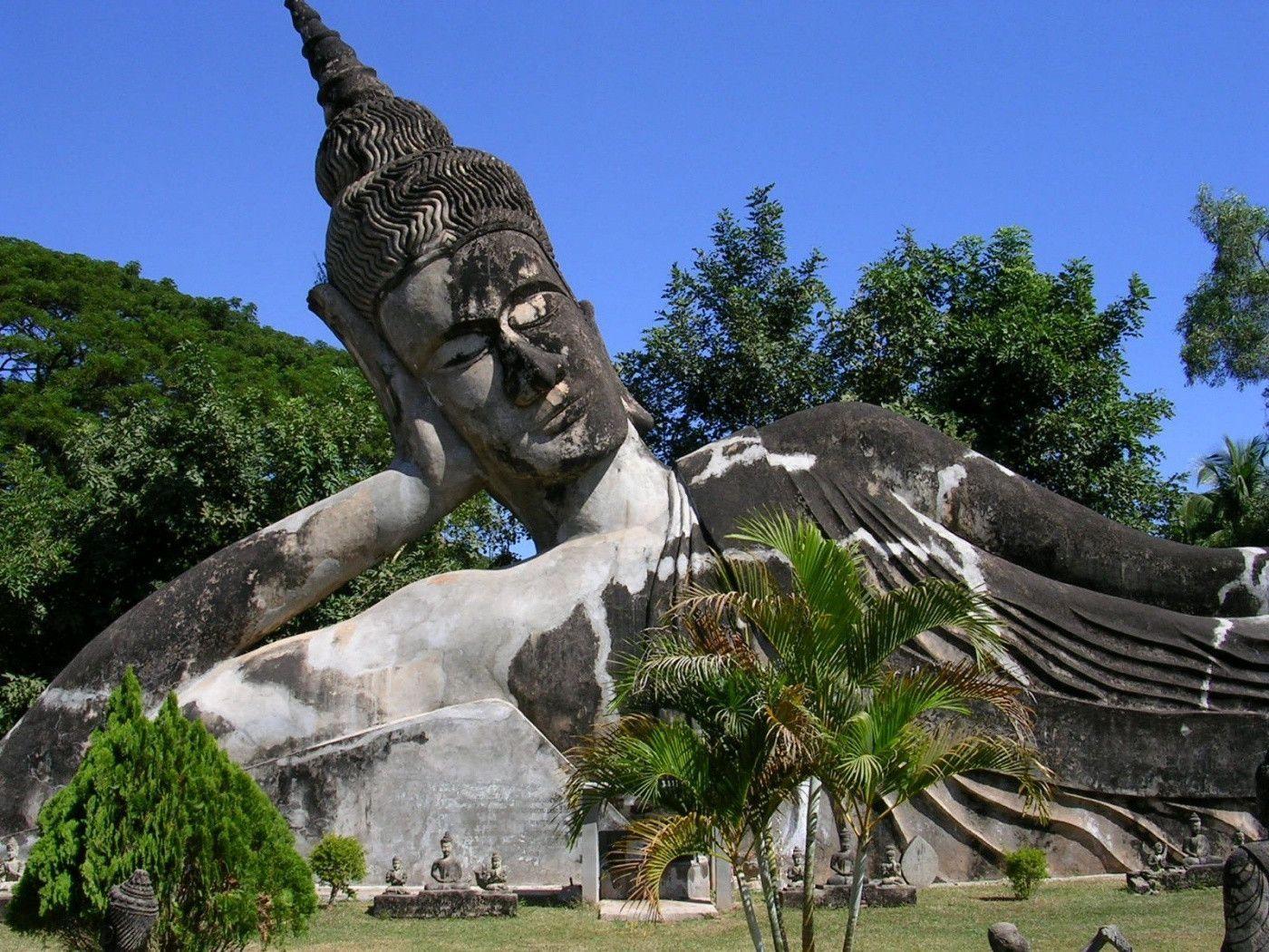 buddha park laos wallpapers