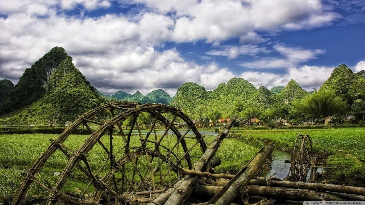 Vietnam Village HD desktop wallpapers : Widescreen : High