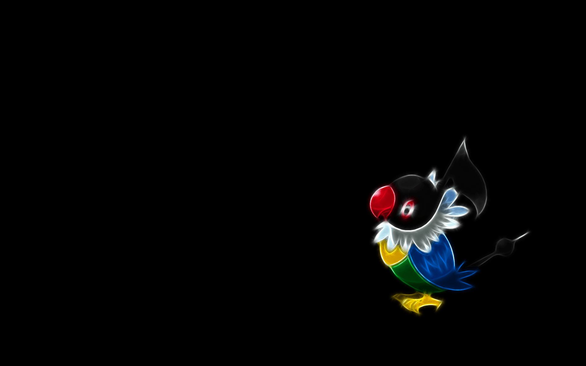 The Image of Pokemon Black Backgrounds Chatot HD