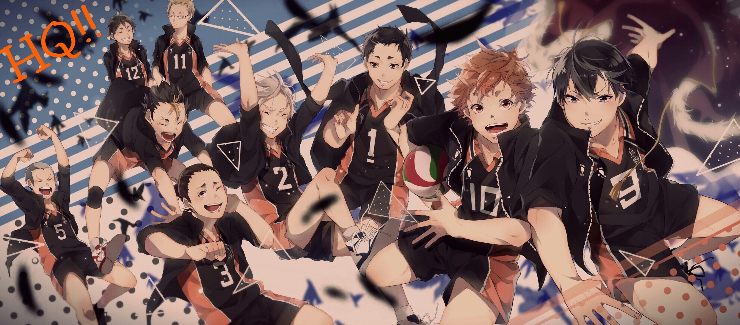 Haikyuu Azumane Asahi Yamaguchi Tadashi Nishinoya Yuu Tsukishima Kei